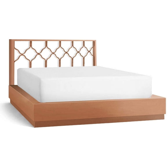 DNG Creations 3-Piece Fitted Sheet Set 10-Inch Deep Pocket (Solid White - Twin)