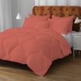 thumbnail image 1 of DNG Creations 3 Piece New Box Design Comforter 800 Thread Count ( Solid Brick Red Colour ) All-Season 550 GSM 100% Egyptian Cotton ( Full/Queen - Size ), 1 of 8