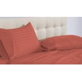 thumbnail image 1 of DNG Creations 5 Piece Split California King Adjustable Sheet Set 26 Inch Deep Pocket for Adjustable Beds 800 Threads Count ( Stripe Brick Red ), 1 of 6