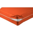 thumbnail image 1 of DNG Creations Zipper Mattress Cover with 15 Inch Deep Pocket (Stripe Orange - California King ), 1 of 1