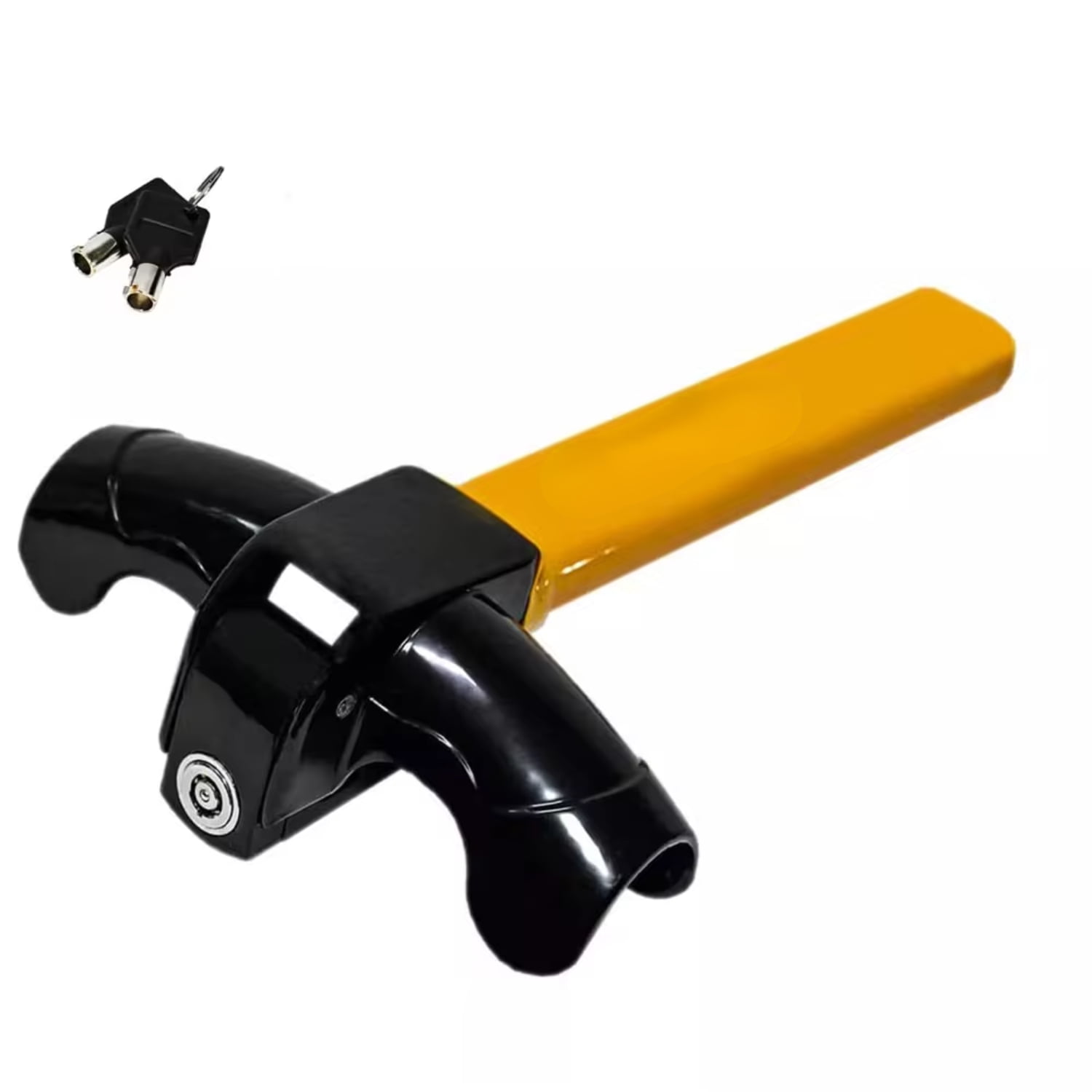 DNGDNG Car Steering Wheel Lock with Keys Security Steering AntiTheft