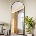 DNGZJAO Arched Full Length Mirror 71”x26” Full Body Floor Mirror