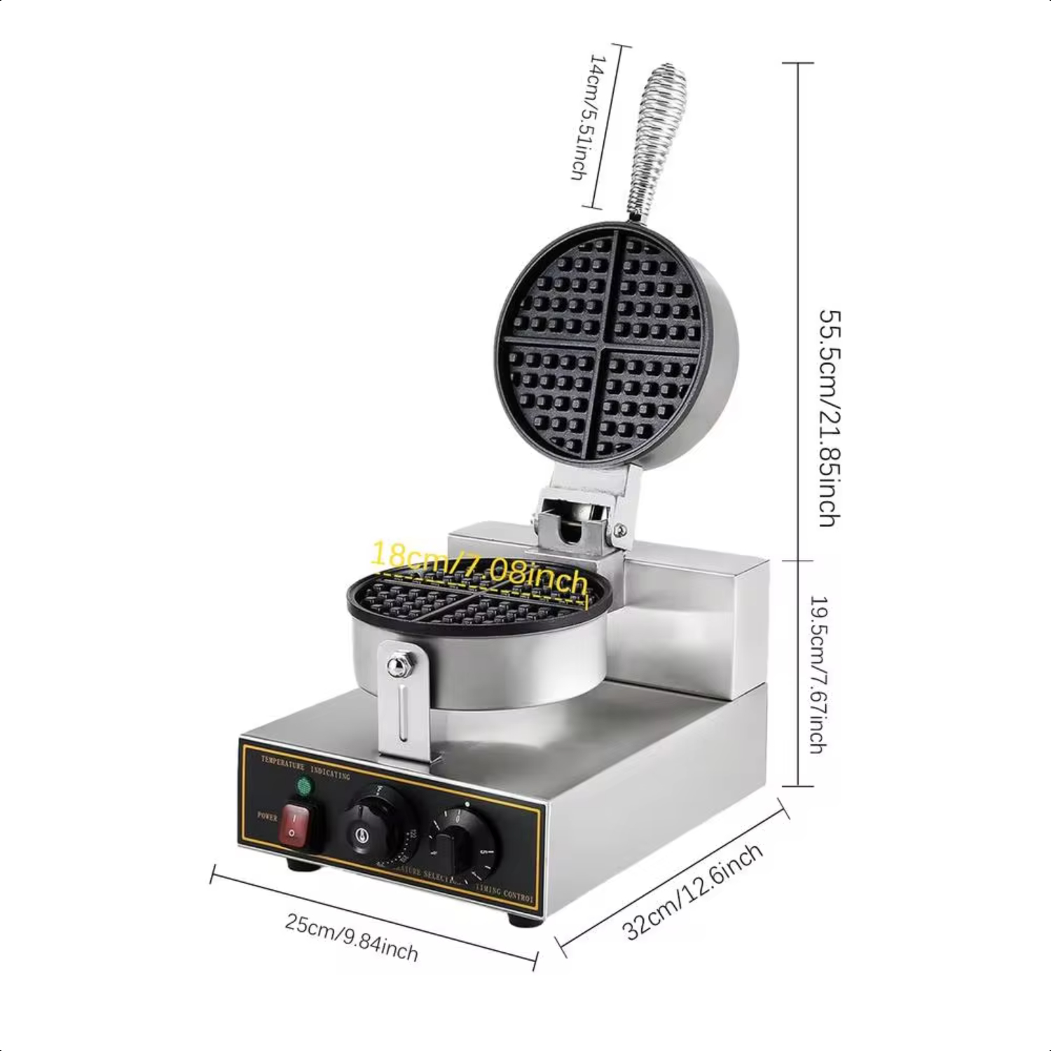 DNGZJAO Egg Bubble Waffle Maker Nonstick Waffle Making Machine