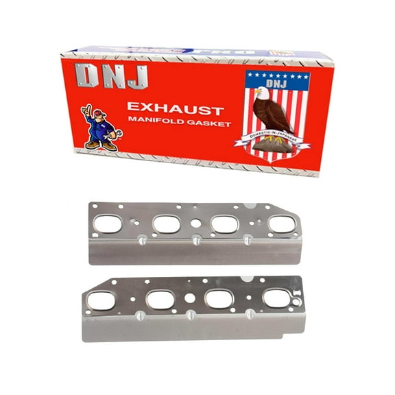 DNJ EG1163 Exhaust Manifold Gasket Fits Cars & Trucks 09-16 Chrysler Dodge 5.7L V8 OHV 16v