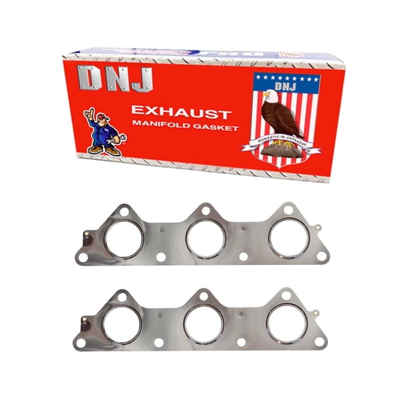DNJ EG130 Exhaust Manifold Gasket Fits Cars & Trucks 95-05 Mitsubishi Diamante 3.0L-3.8L SOHC