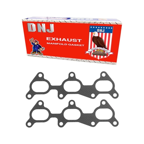 DNJ EG350 Exhaust Manifold Gasket Fits Cars & Trucks 92-95 Isuzu Rodeo 3.2L DOHC SOHC 24v
