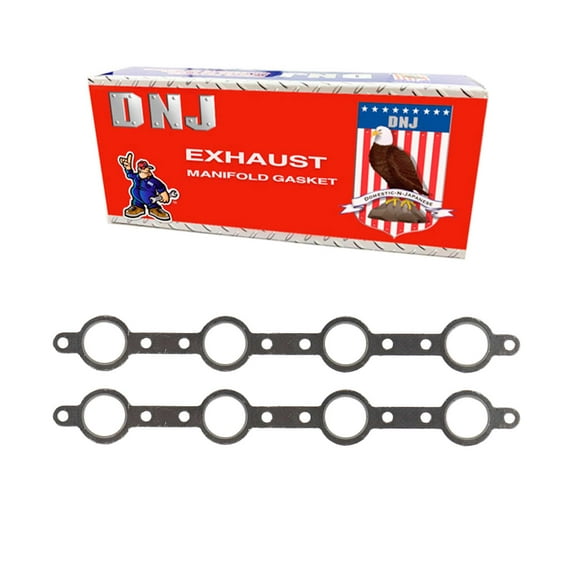 DNJ EG4200 Exhaust Manifold Gasket Fits Cars & Trucks 94-03 Ford E350 Club Wagon 7.3L OHV 16v