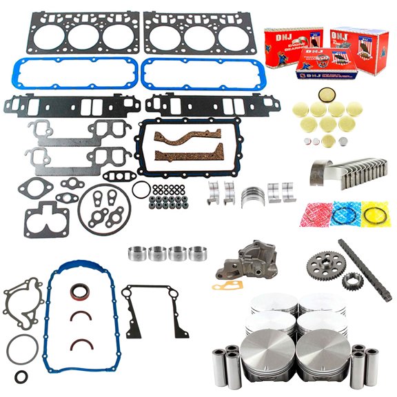 DNJ EK1130AM Master Engine Rebuild Kit Fits Cars & Trucks 1997-1997 Dodge B1500 B2500 Dakota Ram 1500 3.9L OHV V6 12V 239cid