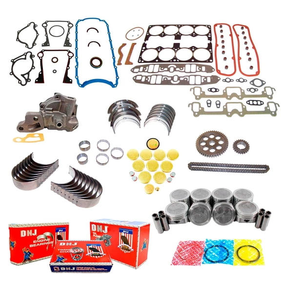 DNJ EK1154AM Master Engine Rebuild Kit Fits Cars & Trucks 1992 Dodge D250 D350 Ramcharger 5.9L OHV V8 16V 360cid
