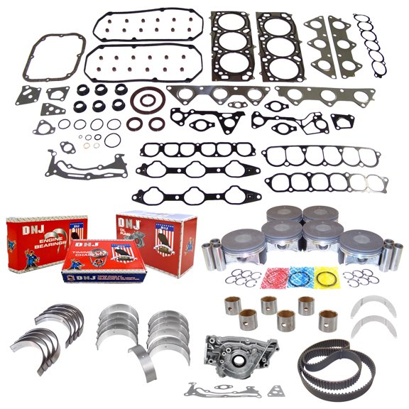 DNJ EK161AM Master Engine Rebuild Kit Fits Cars & Trucks 2004-2011 Mitsubishi 3.8L V6 24V SOHC