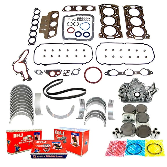 DNJ EK166M Master Engine Rebuild Kit Fits Cars & Trucks 2007-2009 Mitsubishi 3.0L V6 24V SOHC 2998cc