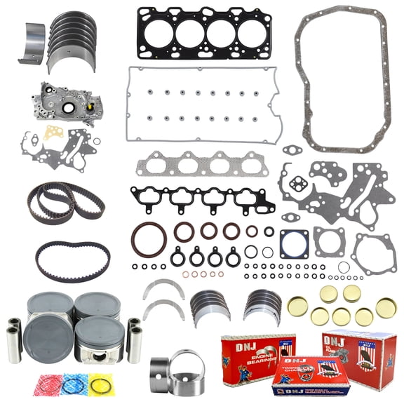 DNJ EK175M Master Engine Rebuild Kit Fits Cars & Trucks 2005-2006 Mitsubishi Lancer 2.0L L4 1997cc 16V DOHC