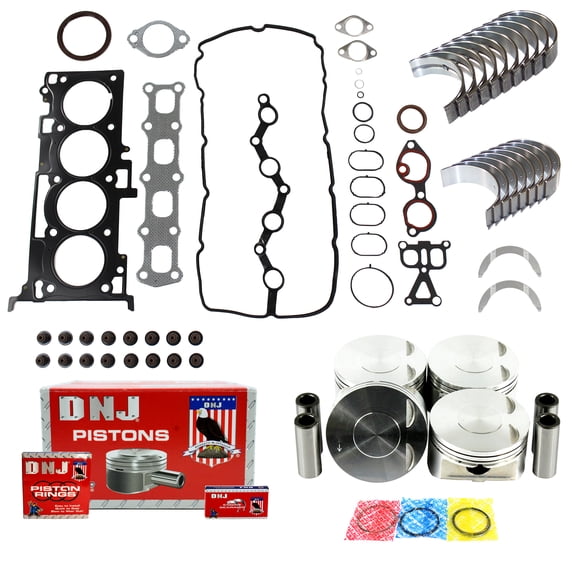 DNJ EK176 Engine Rebuild Kit Fits Cars & Trucks 2008-2017 Mitsubishi Lancer 2.0L L4 1998cc 16V DOHC