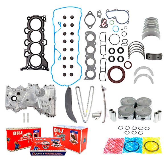 DNJ EK193FM Master Engine Rebuild Kit Fits Cars & Trucks 2014-2015 Kia 2.0L L4 16V DOHC 1999cc