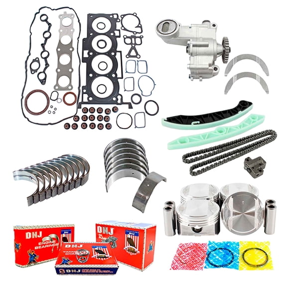 DNJ EK198AM Master Engine Rebuild Kit Fits Cars & Trucks 2010-2013 Hyundai 2.0L L4 16V DOHC 1998cc