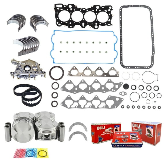 DNJ EK217CM Master Engine Rebuild Kit Fits Cars & Trucks 1996-2001 Acura Integra 1.8L DOHC L4 16V 1797cc B18C1