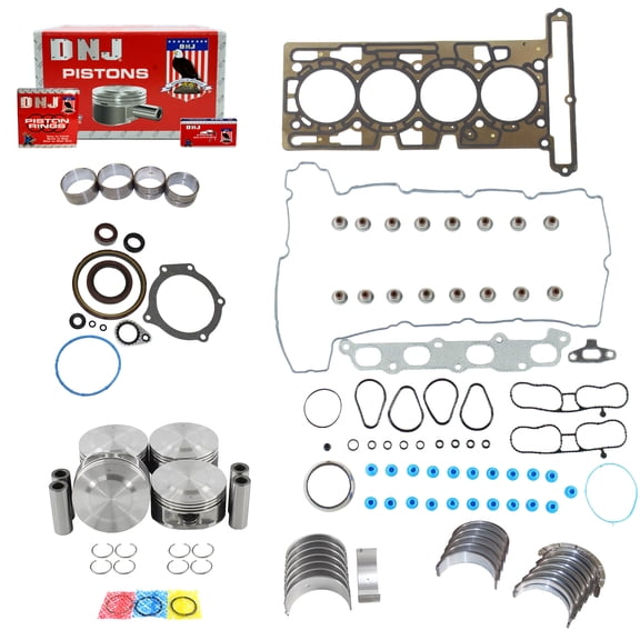 DNJ EK3138 Engine Rebuild Kit Fits Cars & Trucks 2004-2006 GMC Canyon 2.8L L4 2770cc 16V DOHC