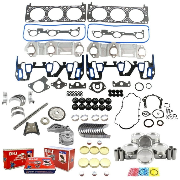DNJ EK3147M Master Engine Rebuild Kit Fits Cars & Trucks 1995-1996 Buick Chevrolet Oldsmobile Pontiac Achieva Beretta Century Corsica Cutlass Ciera-Supreme Grand Am Grand Prix 3.1L OHV 12V VIN M