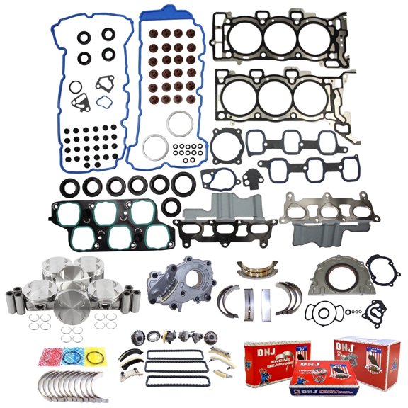 DNJ EK3178M Engine Rebuild Kit Fits Cars & Trucks 07-08 Buick GMC Saturn 3.6L 24V V6 DOHC