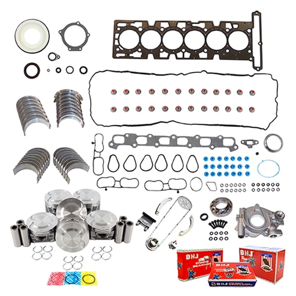 DNJ EK3193AM Master Engine Rebuild Kit Fits Cars & Trucks 2008-2009 Chevrolet 4.2L L6 24V DOHC