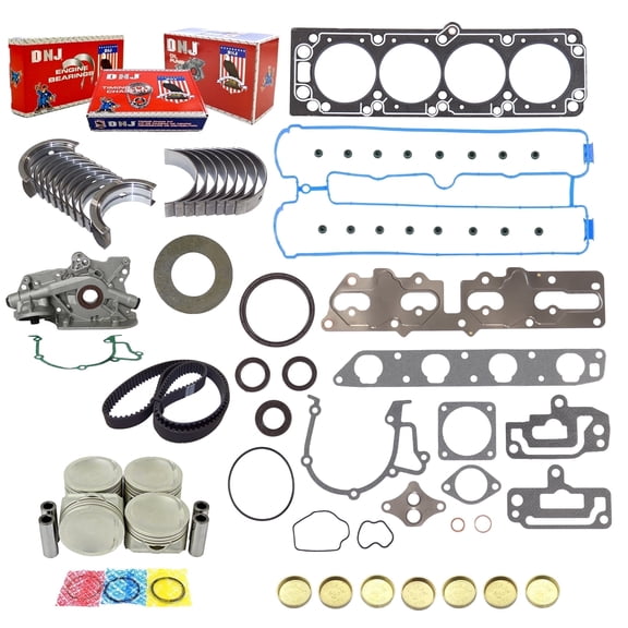 DNJ EK319M Master Engine Rebuild Kit Fits Cars & Trucks 1998-2000 Isuzu Amigo Rodeo 2.2L DOHC L4 16V 2180cc