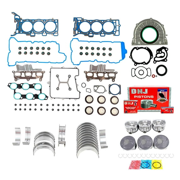 DNJ EK3210 Engine Rebuild Kit Fits Cars & Trucks 2009-2011 Chevrolet 3.6L V6 24V DOHC 3564cc