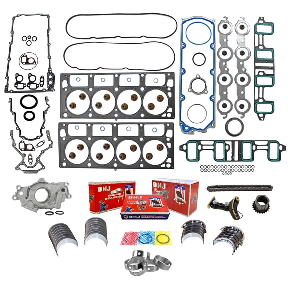 DNJ EK3216BM Master Engine Rebuild Kit Fits Cars & Trucks 2010-2013 Chevrolet 6.2L V8 16V OHV 6162cc