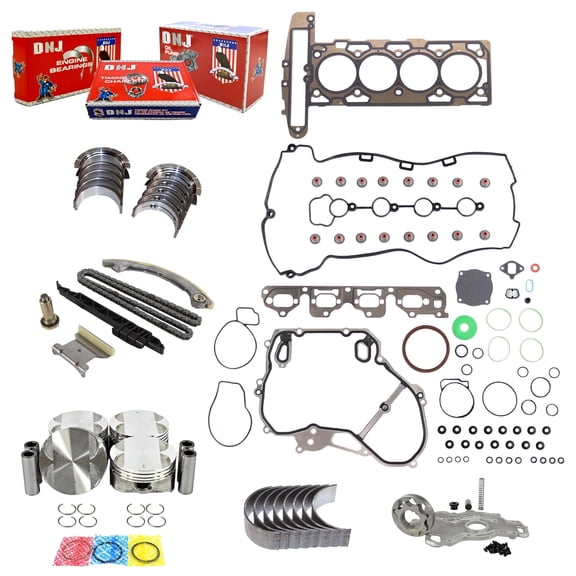 DNJ EK336AM Master Engine Rebuild Kit Fits Cars & Trucks 2006-2010 Chevrolet 2.4L L4 16V DOHC 2384cc