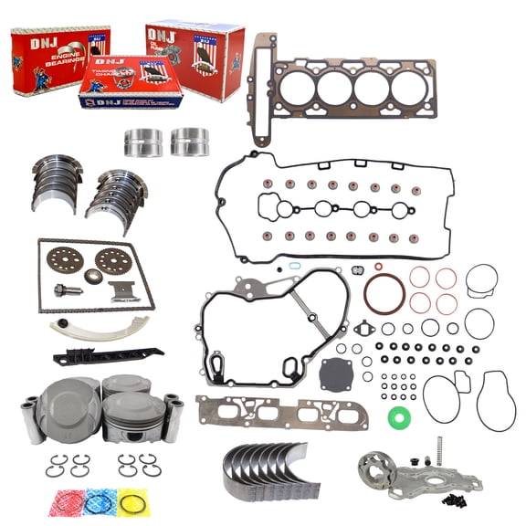 DNJ EK339CM Master Engine Rebuild Kit Fits Cars & Trucks 2009-2010 Chevrolet Cobalt 2.2L L4 2198cc 16V DOHC