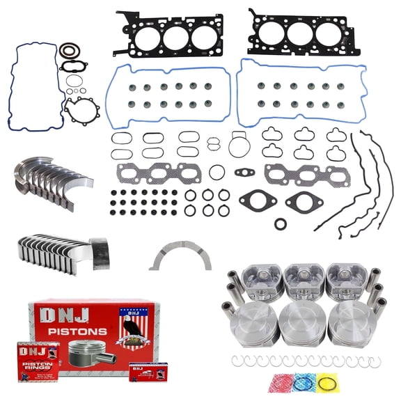DNJ EK4101 Engine Rebuild Kit Fits Cars & Trucks 2001-2004 Ford V6 3.0L DOHC 24V Duratec
