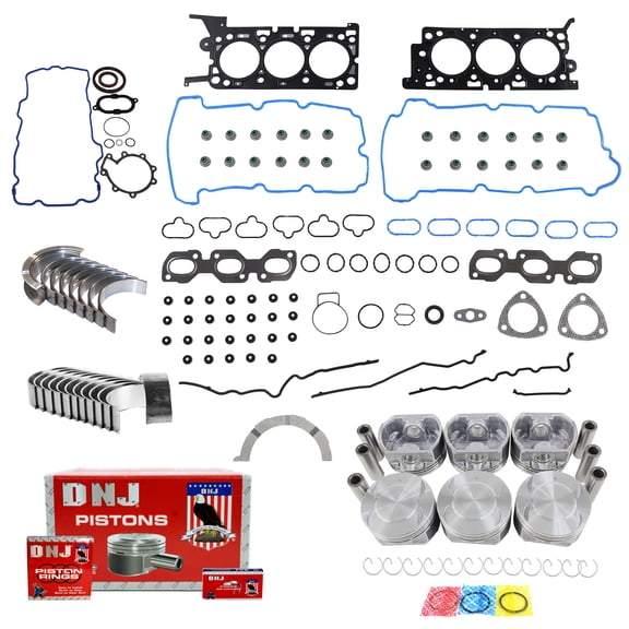 DNJ EK4103 Engine Rebuild Kit Fits Cars & Trucks 2007-2008 Ford Escape 3.0L V6 2968cc 24V DOHC