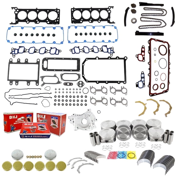 DNJ EK4175M Master Engine Rebuild Kit Fits Cars & Trucks 1999-2000 Ford F-150 5.4L SOHC V8 16V 330cid VIN 3