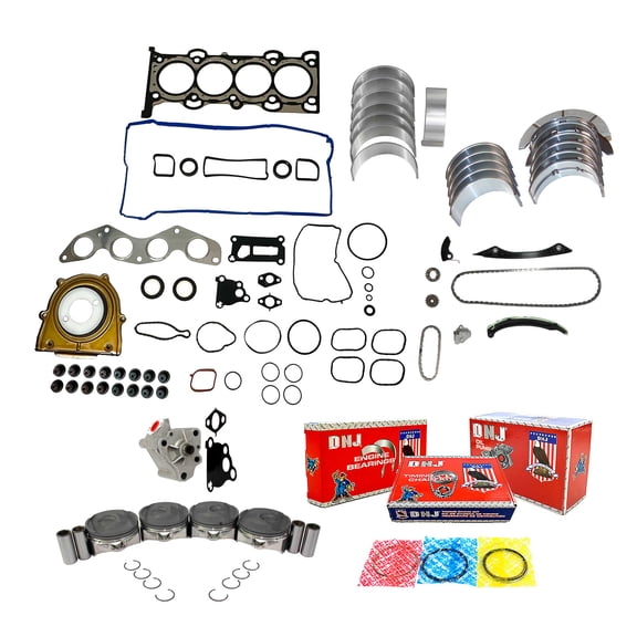 DNJ EK4236M Master Engine Rebuild Kit Fits Cars & Trucks 2012-2017 Ford Focus 2.0L L4 1999cc 16V DOHC
