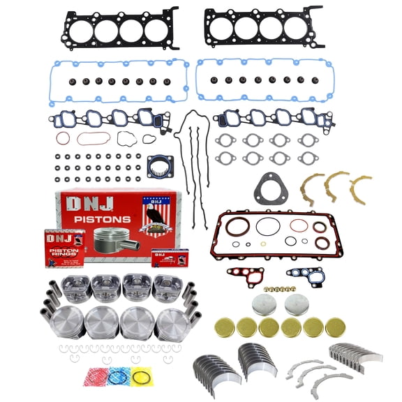 DNJ EK4251 Engine Rebuild Kit Fits Cars & Trucks 2009-2015 Ford 5.4L V8 16V SOHC 330cid