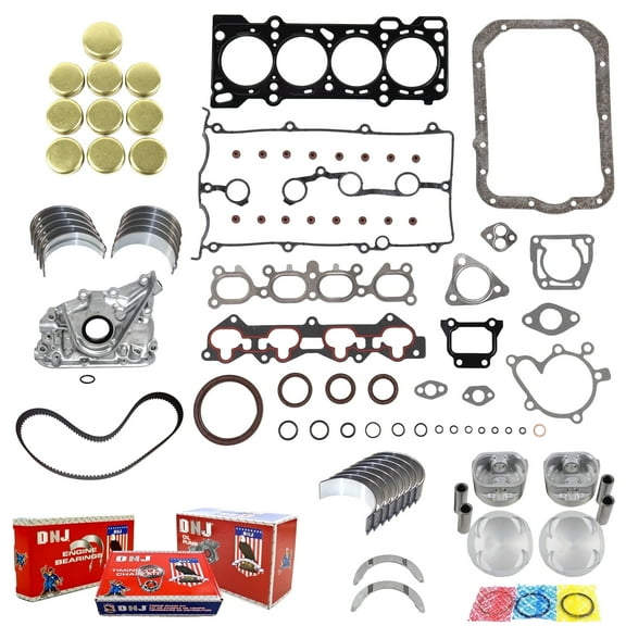 DNJ EK425M Master Engine Rebuild Kit Fits Cars & Trucks 1993-1997 Ford Mazda 626 MX-6 Probe 2.0L DOHC L4 16V 122cid 1991cc