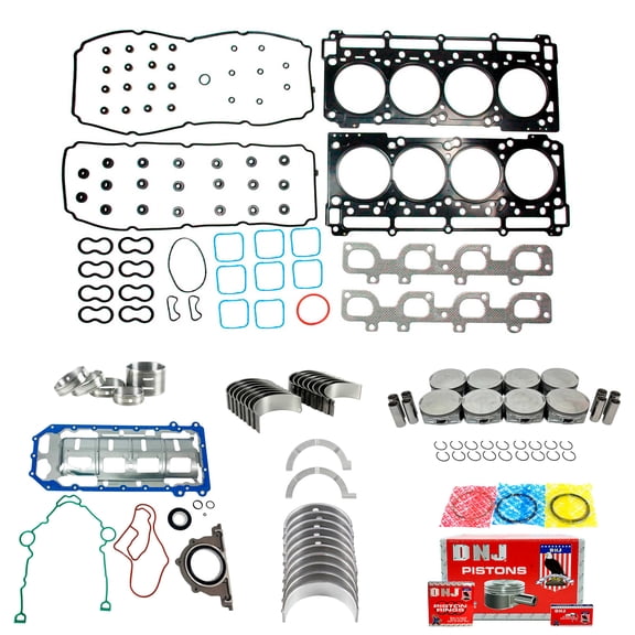 DNJ EK4279 Engine Rebuild Kit Fits Cars & Trucks 2012-2014 Chrysler 300 6.4L V8 6424cc 16V OHV