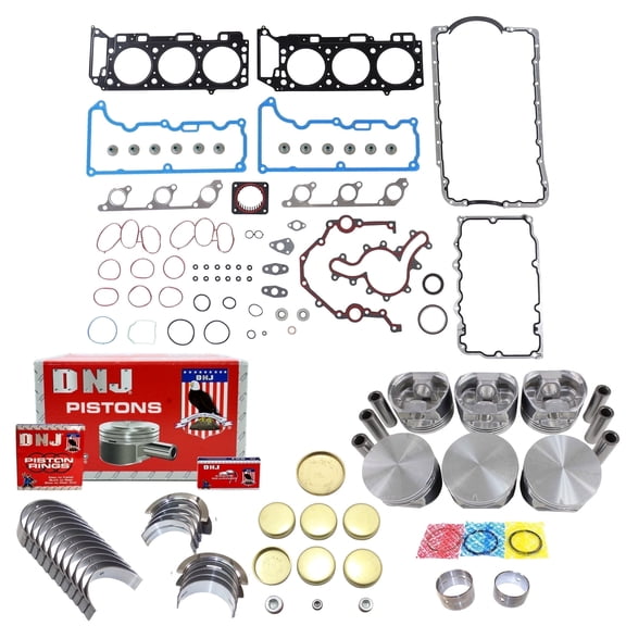 DNJ EK428 Engine Rebuild Kit Fits Cars & Trucks 1997-2000 Ford Mercury Explorer Mountaineer 4.0L SOHC V6 12V 245cid VIN E