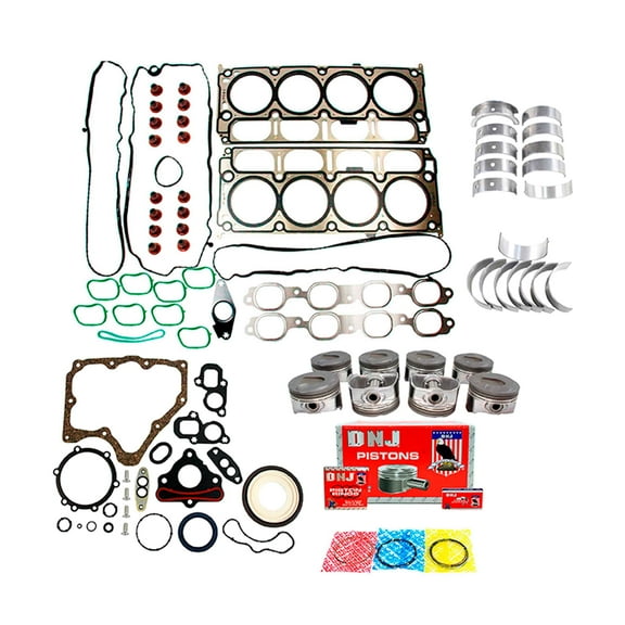 DNJ EK4308 Engine Rebuild Kit Fits Cars & Trucks 2014-2020 Chevrolet 5.3L V8 16V OHV 5328cc