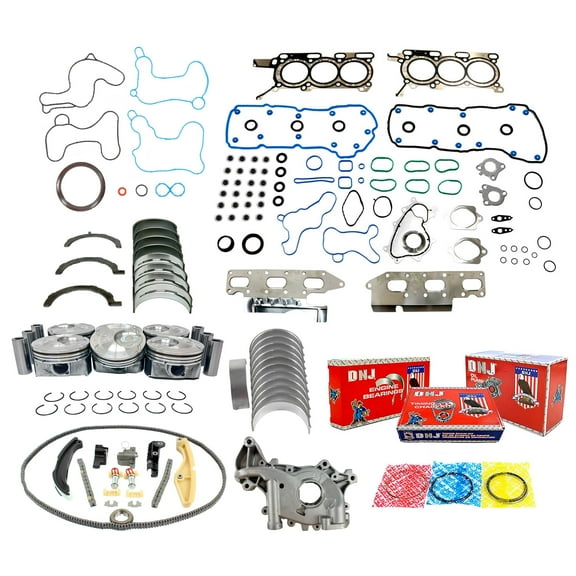 DNJ EK4323M Master Rebuild Kit Fits Cars & Trucks 11-12 Ford 3.5L DOHC