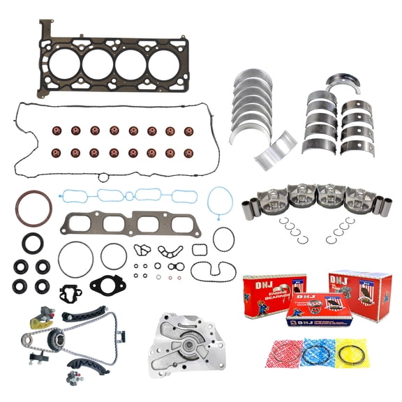 DNJ EK4326M Master Engine Rebuild Kit Fits Cars & Trucks 2017-2021 GMC Acadia 2.5L L4 2457cc 16V DOHC