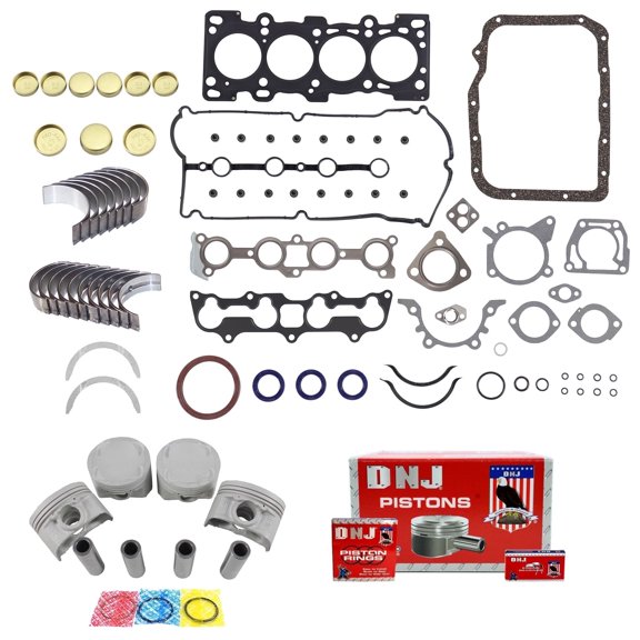 DNJ EK433 Engine Rebuild Kit Fits Cars & Trucks 1995-1998 Mazda Protege 1.5L DOHC L4 16V 1489cc