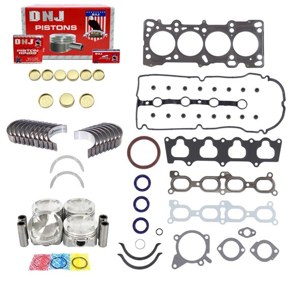 DNJ EK434 Engine Rebuild Kit Fits Cars & Trucks 1999-2001 Mazda Protege 1.6L DOHC L4 16V 1589cc