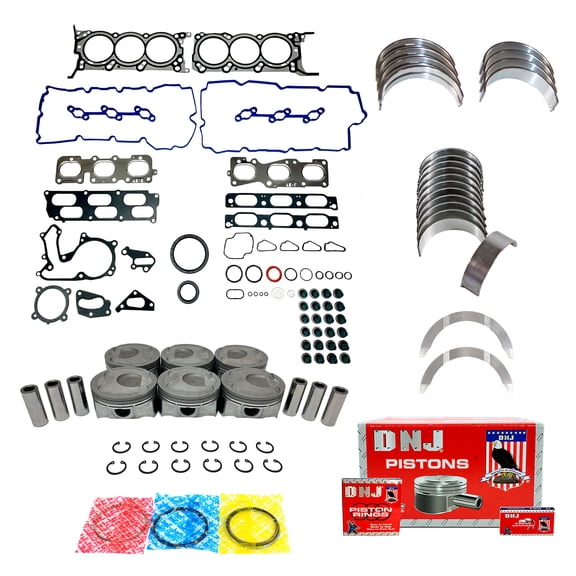DNJ EK4355 Engine Rebuild Kit 13-16 Hyundai Genesis Coupe 3.8L 24V V6 DOHC