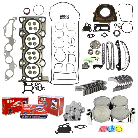 DNJ EK464AM Master Engine Rebuild Kit Fits Cars & Trucks 2006-2009 Ford Fusion 2.3L L4 140cid 16V DOHC