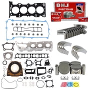 DNJ EK469 Engine Rebuild Kit Fits Cars & Trucks 2006-2009 Mazda 3 6 CX-7 2.3L DOHC L4 16V 2260cc MZR