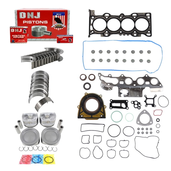 DNJ EK484A Engine Rebuild Kit Fits Cars & Trucks 2010-2013 Mazda 3 2.5L L4 2488cc 16V DOHC