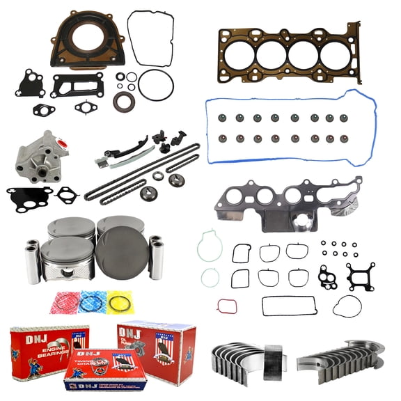 DNJ EK485M Master Engine Rebuild Kit Fits Cars & Trucks 2010-2013 Ford Transit Connect 2.0L L4 1999cc 16V DOHC