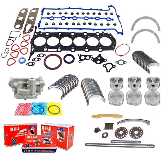 DNJ EK528M Master Engine Rebuild Kit Fits Cars & Trucks 2004-2006 Suzuki 2.5L L6 24V DOHC 2492cc