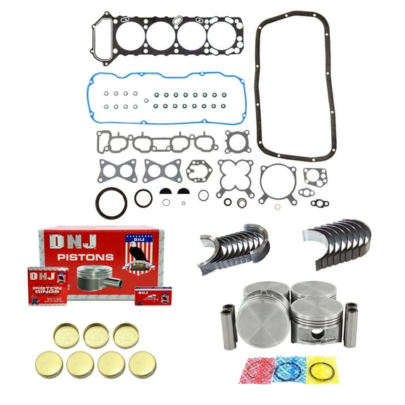 DNJ EK613 Engine Rebuild Kit Fits Cars & Trucks 1996-1997 Nissan Pickup 2.4L SOHC L4 12V 2389cc KA24E