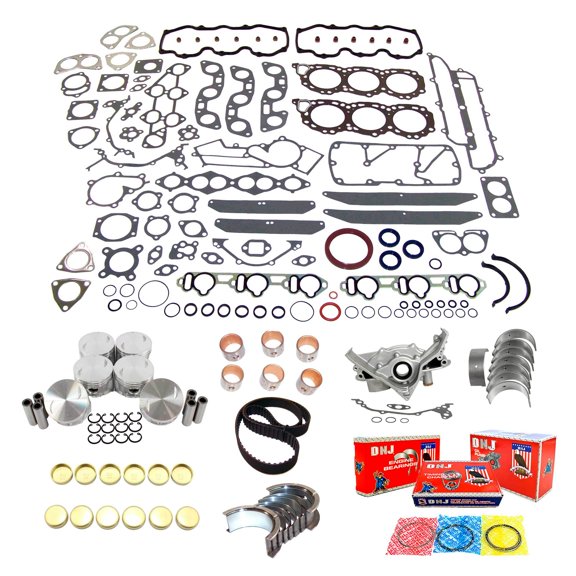 DNJ EK616BM Master Engine Rebuild Kit Fits Cars & Trucks 1987-1993 Nissan D21 Pathfinder 3.0L SOHC V6 12V 181cid 2960cc VG30 VG30E VG30I